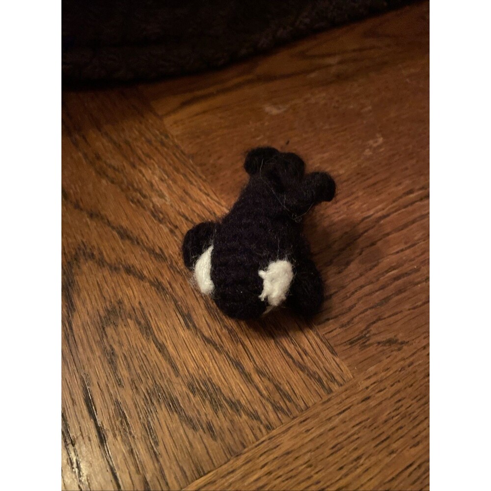 Knitted Whale kid's toy
